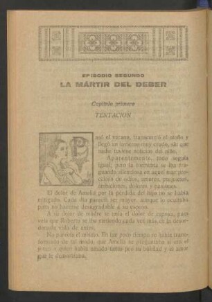 Capítulo primero - Tentación