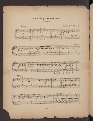 La Flute Enchantée.