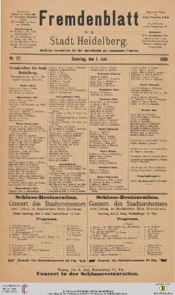Nr. 27 - 49 (Juni 1889)