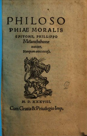 Philosophiae Moralis Epitome