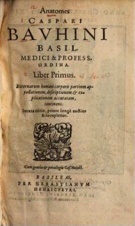 Anatomes : libri duo, 1