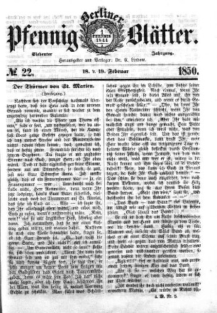 No. 22, 18. u. 19. Februar