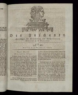 No. 45 - 13. April 1822