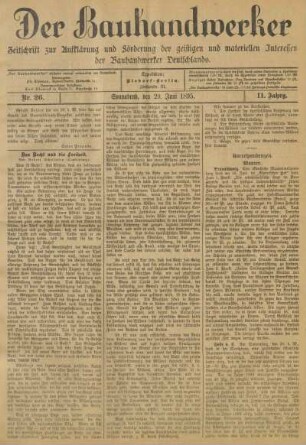 29. Juni 1895, Nr. 26