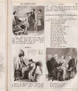 "Der aufrichtige Vetter" "Nachweis" "Der Pfarrer von Schneedörfel und seine Gäste"
