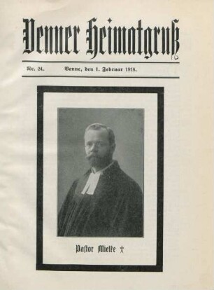 24.1918: Venner Heimatgruss