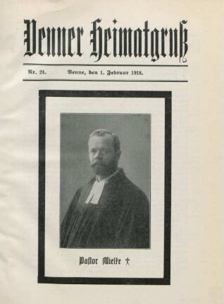 24.1918: Venner Heimatgruss