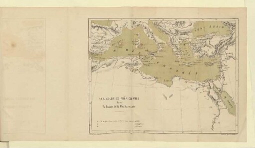 [Les Colonies phéniciennes dans le bassin de la Méditerranée]