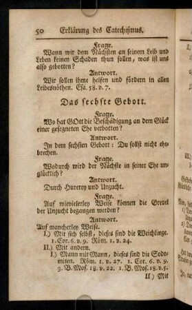50-55, Das sechste Gebott