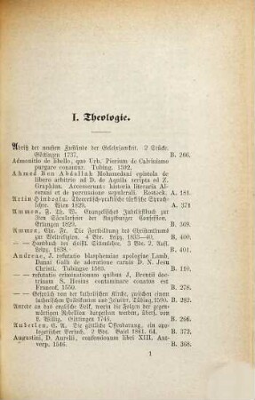 Katalog der Bibliothek des Großh. Lyceums zu Karlsruhe, [2]. Nachtrag zum Katalog der Bibliothek des Großh. Lyceums zu Karlsruhe