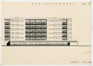 Wohn- und Geschäftshaus Kleiststraße 32/33, Berlin-Schöneberg: Ansicht 1:100