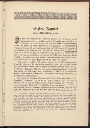 Erstes Kapitel - Einleitung