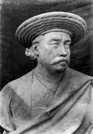 Büste von Dwarkanath Tagore (Deutsche Indien-Expedition 1926/1929 - 5. Südindien)