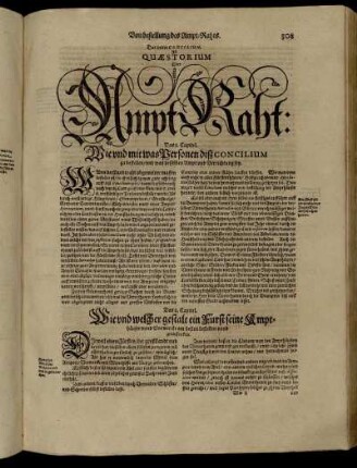 Das dritte Concilium Ist Quaestorium