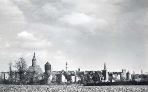 Blick auf die Stadt Bautzen : Pohlad na Budyšin