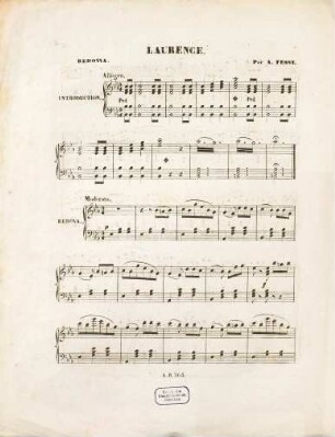 Laurence : Redowa