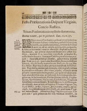 44-50, Concio Rustica