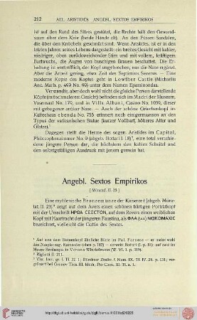 Angebl. Sextos Empirikos