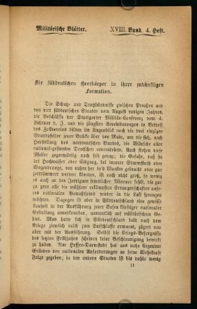 161-167, Die süddeutschen Heerkörper in ihrer künftigen Formation