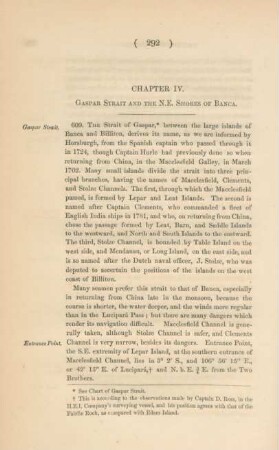 Chapter IV. Gaspar Strait and the N. E. Shores of Banca