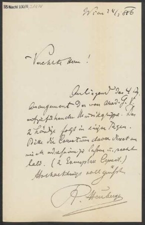Brief an B. Schott's Söhne : 24.02.1886