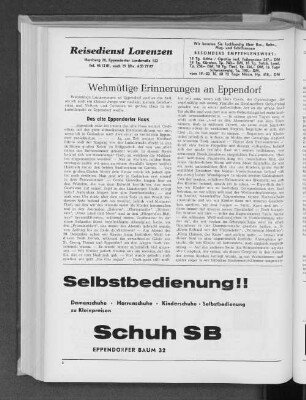 Wehmütige Erinnerungen an Eppendorf