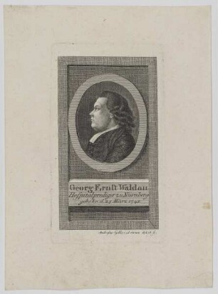 Bildnis des Georg Ernst Waldau