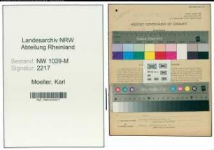 Entnazifizierung Karl Moeller , geb. 31.07.1906 (Beamter)