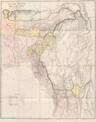 Eastern frontier of British India