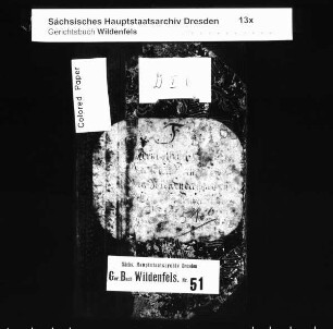 Gerichtshandelsbuch von Friedrichsthal (bei Wildenfels), Bd. 06