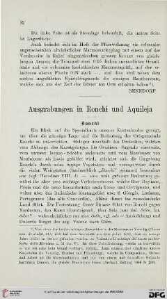 4: Ausgrabungen in Ronchi und Aquileja