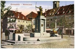 Großenhain. Marktbrunnen