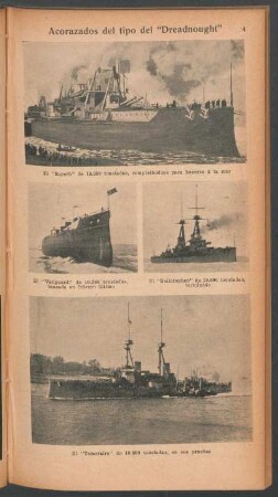 Acorazados del tipo del "Dreadnought" - [Ilustración]