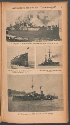 Acorazados del tipo del "Dreadnought" - [Ilustración]