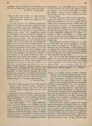 23-24 [Rezension] Patton, Carl Safford, Sources of the synoptic gospels