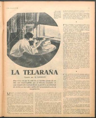 La telaraña : Cuento por D. Lindsey