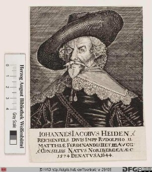 Bildnis Johann Jacob Heiden (von Reichenfels)