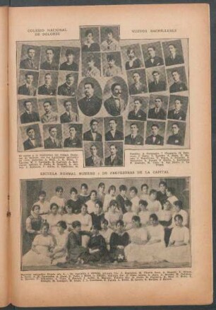 Colegio Nacional de Dolores: Nuevos bachilleres - [Retratos]