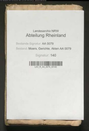 Fiskus gegen die Juden Levi Jacobi, Leyser Coppels und Coppel Leyser wegen betrügerischer Warenlieferung und rückstehender Gerichtskosten