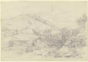 Der Monte Serone bei Olevano