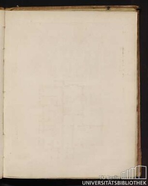 Plate 15. Design 6. Side-elevation. Principal-front. Chamber-plan.