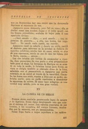 XV - La cabeza de un héroe
