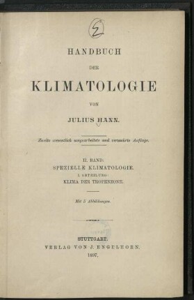 2. Spezielle Klimatologie, 1: Klima der Tropenzone