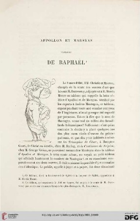 3: Appollon et Marsyas, tableau de Raphaël