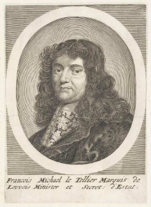 Bildnis von Francois Michael le Tellier, Marquis de Lovois