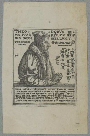 Bildnis des Theodorus Beza