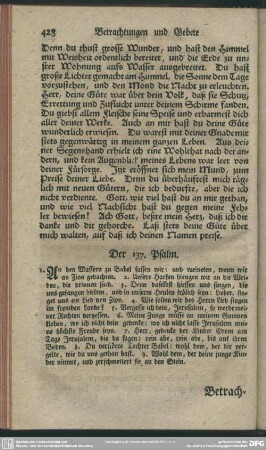 Der 137. Psalm