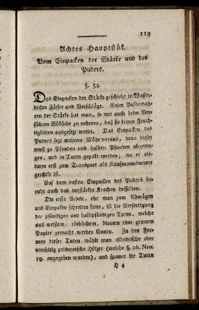 Achtes Hauptstück.