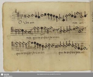 [Gosse, Maistre:] O vos omnes