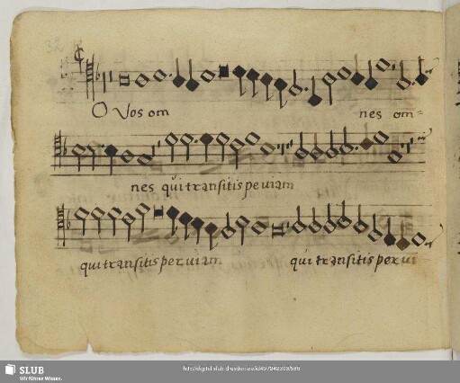 [Gosse, Maistre:] O vos omnes